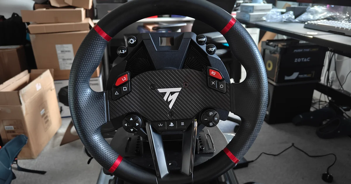 Thrustmaster T598 + Hypercar Wheel review: a great value PC/PS5 sim racing wheel and pedals built on novel tech