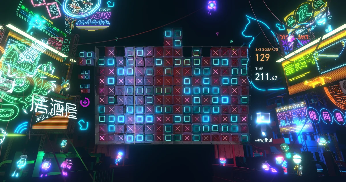 Lumines Arise review – cor, this is wonderful