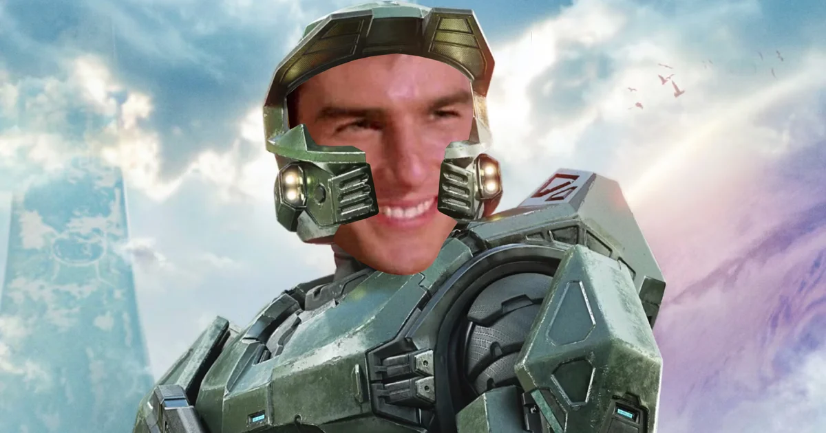 No, Tom Cruise wasn’t nearly Halo’s Master Chief, and Julia Roberts wasn’t nearly in the series either – but there was this conversation at a party