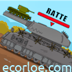 Tanks 2D Battle with Ratte